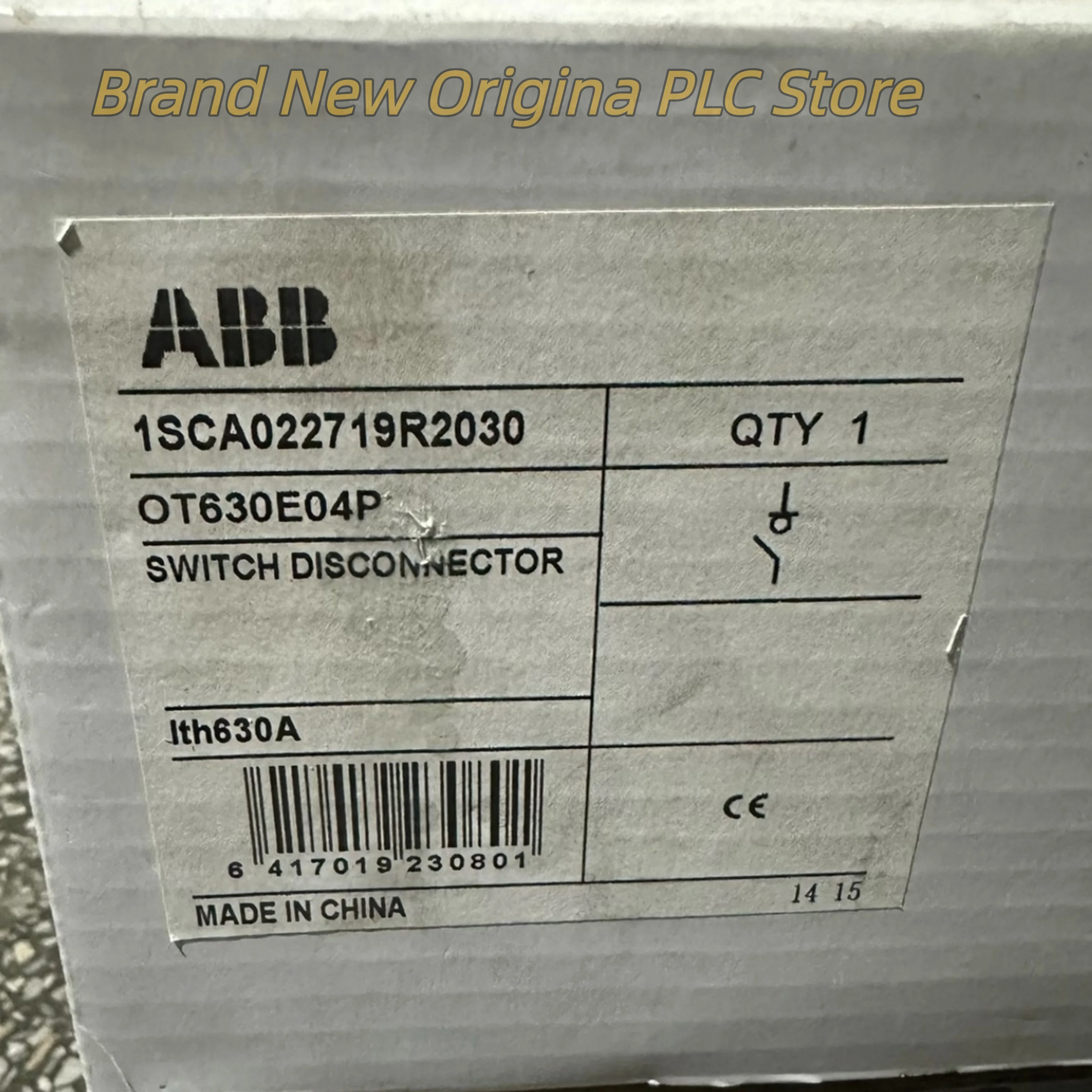 Фото разъединитель OT630E04P 1SCA022719R2030 100% НОВЫЙ №5