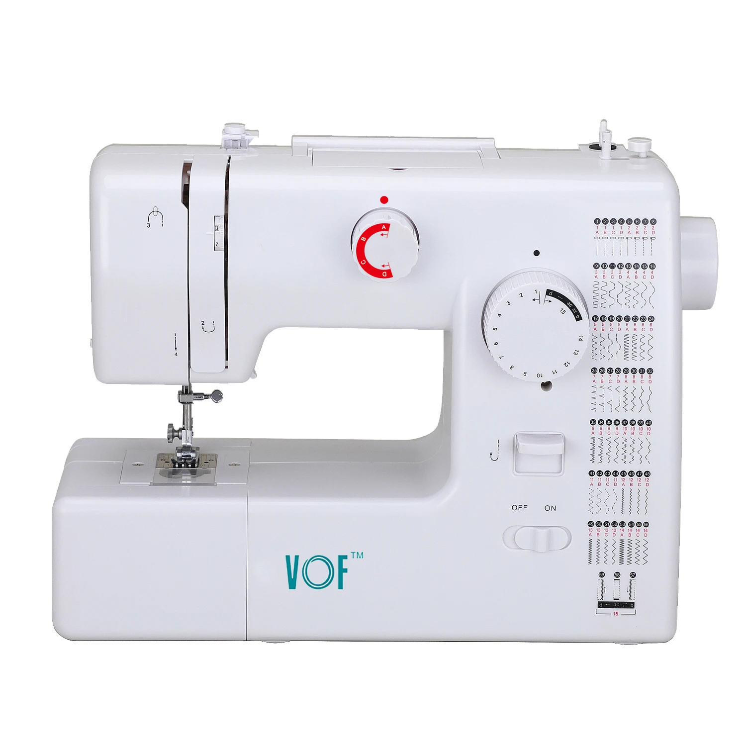 

VOF FHSM-705 automatic home use handheld portable maquinas de coser household domestic jeans overlock sewing machine