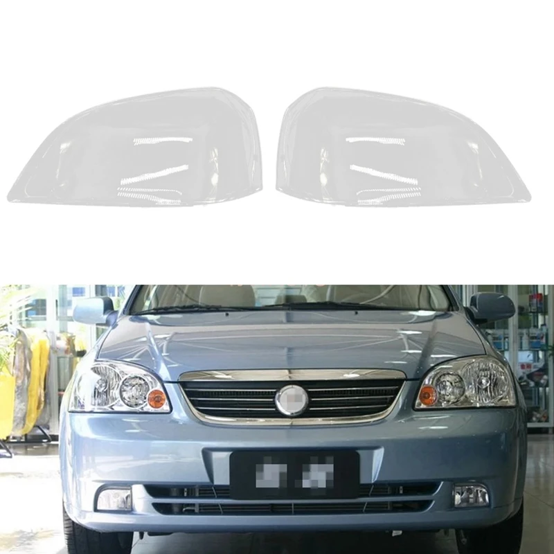 

1 пара, прозрачная крышка для автомобильных фар, для Buick Excelle 2002-2007