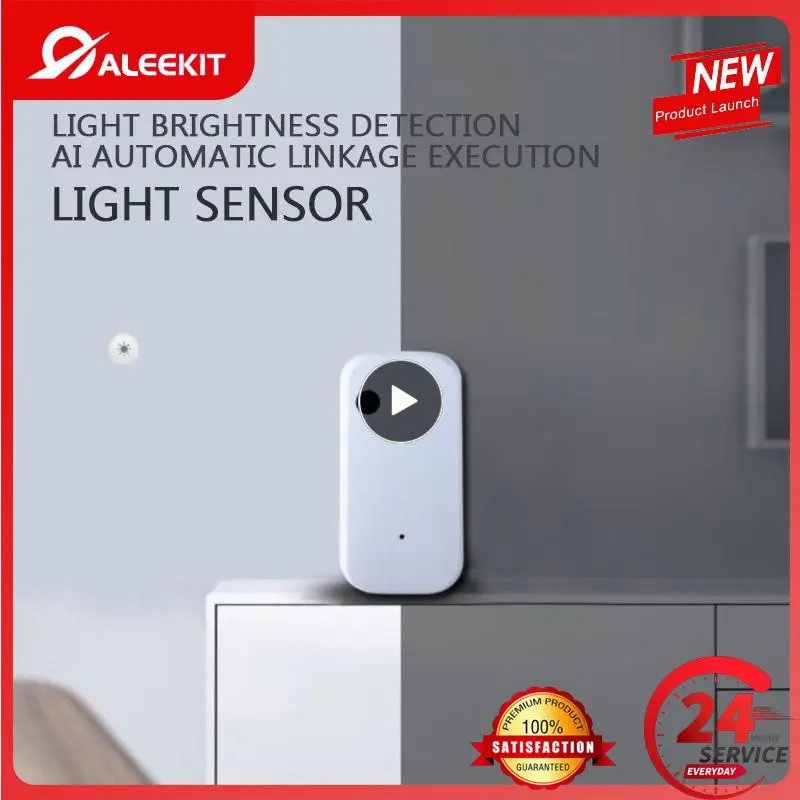 

Wifi Brightness Sensor Tuya Zigbee Illuminance Sensor Zigbee Hub Is Required Light Sensor Smart Home Smart