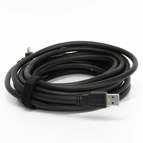 Зарядный кабель для Meta Quest Pro/2/3/3S, шнур зарядного устройства, 5 м, кабель для передачи данных очков VR, кабель питания, аксессуары для очков VR, зарядный кабель