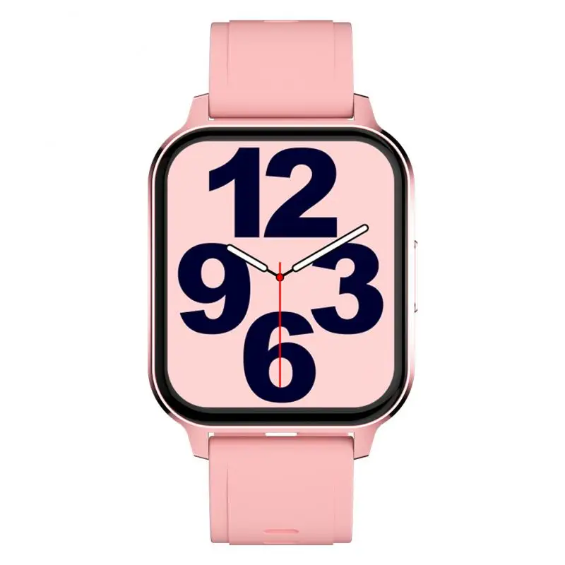 

Heart Rate Blood Pressure Monitor 1.7 Inch Pedometer Ip68 Waterproof Fitness Tracker Smart Watch Full Touch Screen 180mah