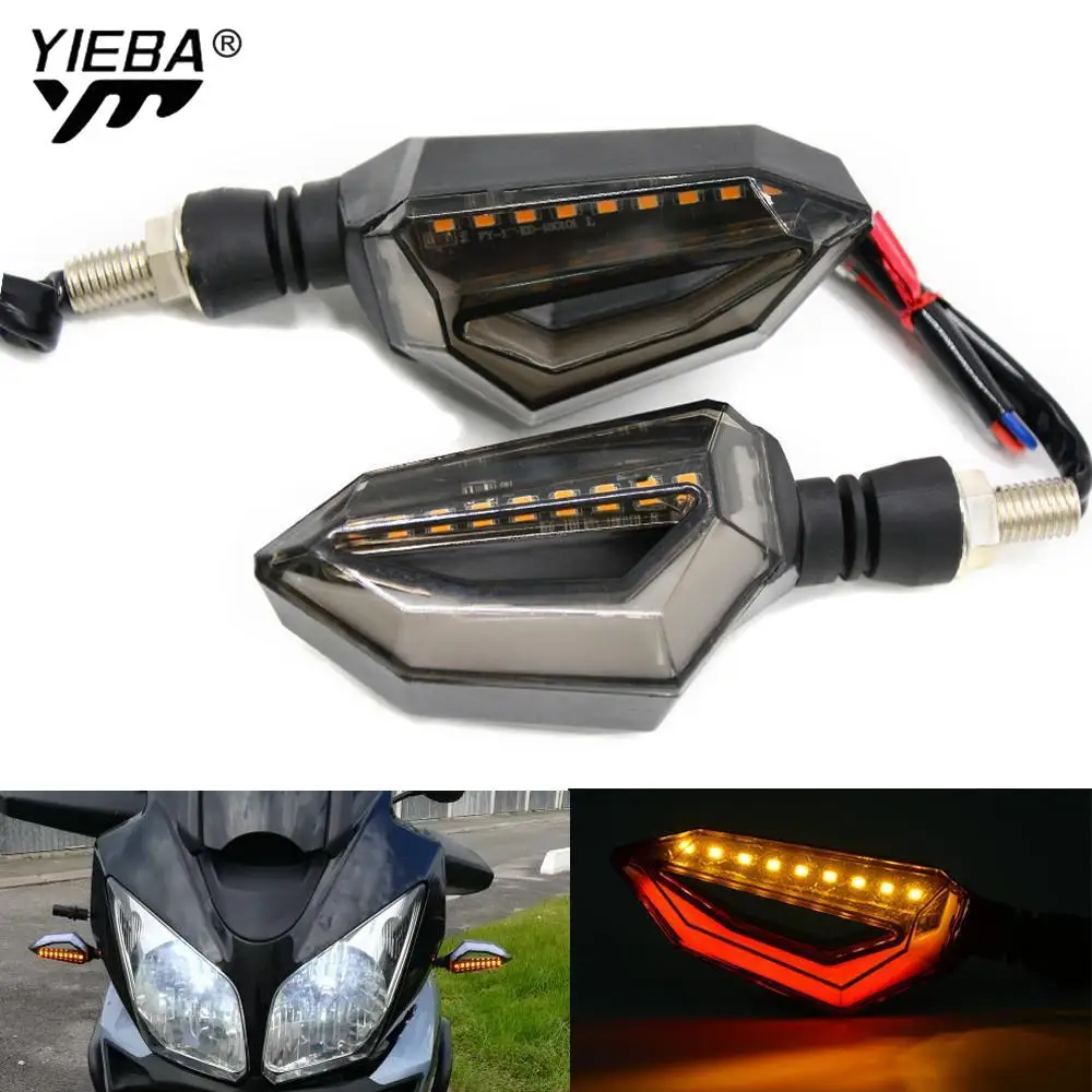 

Universal Motorcycle Turn Signal light Brake Tail Stop Light For Yamaha Tmax 500 530 XJR 400 1300 V-MAX1700 MT01 MT03 MT07 MT09