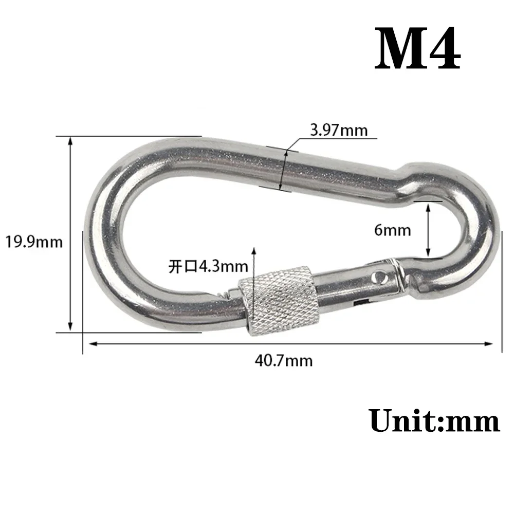 

Карабины из нержавеющей стали M4 M5 M6 M7 M8