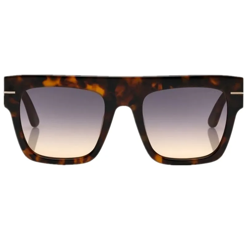 Quality Men Women Big Square-Rim Sunglasses UV400 HD Gradient Lens Italy Pure-Plank Fullrim for Prescription Unisex Goggles