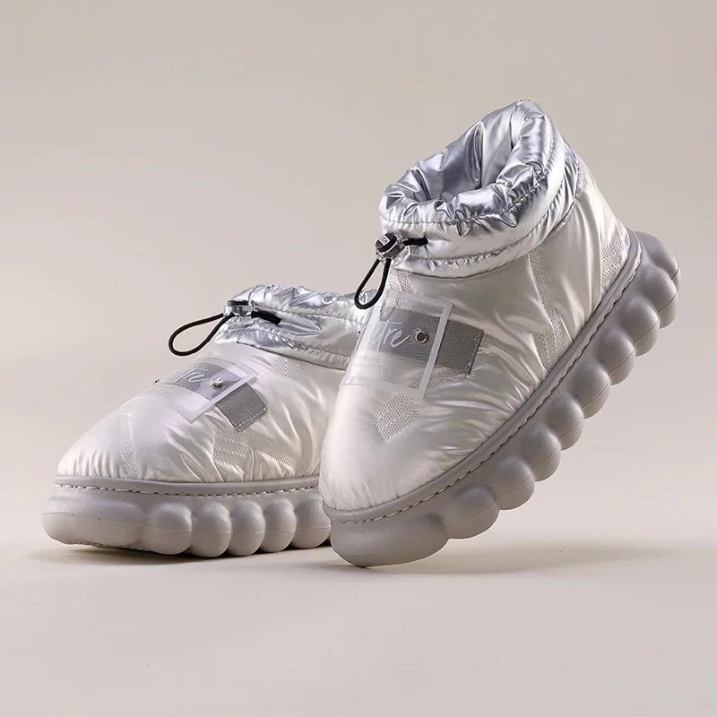 

Водонепроницаемые зимние мягкие тапочки на толстой подошве для мужчин и женщин