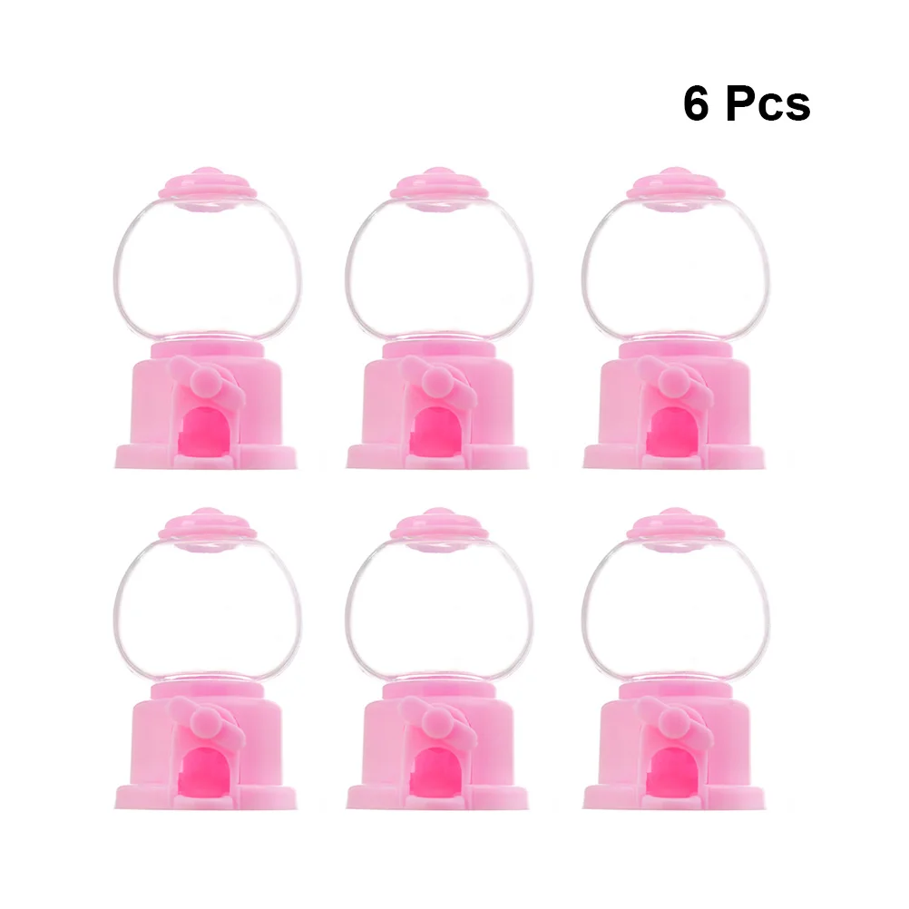 

Machine Candy Dispenser Gumball Mini Bank Kids Catcher Gum Bubble Machines Vending Cupcake Toy Supplies Cotton Grabber Wedding