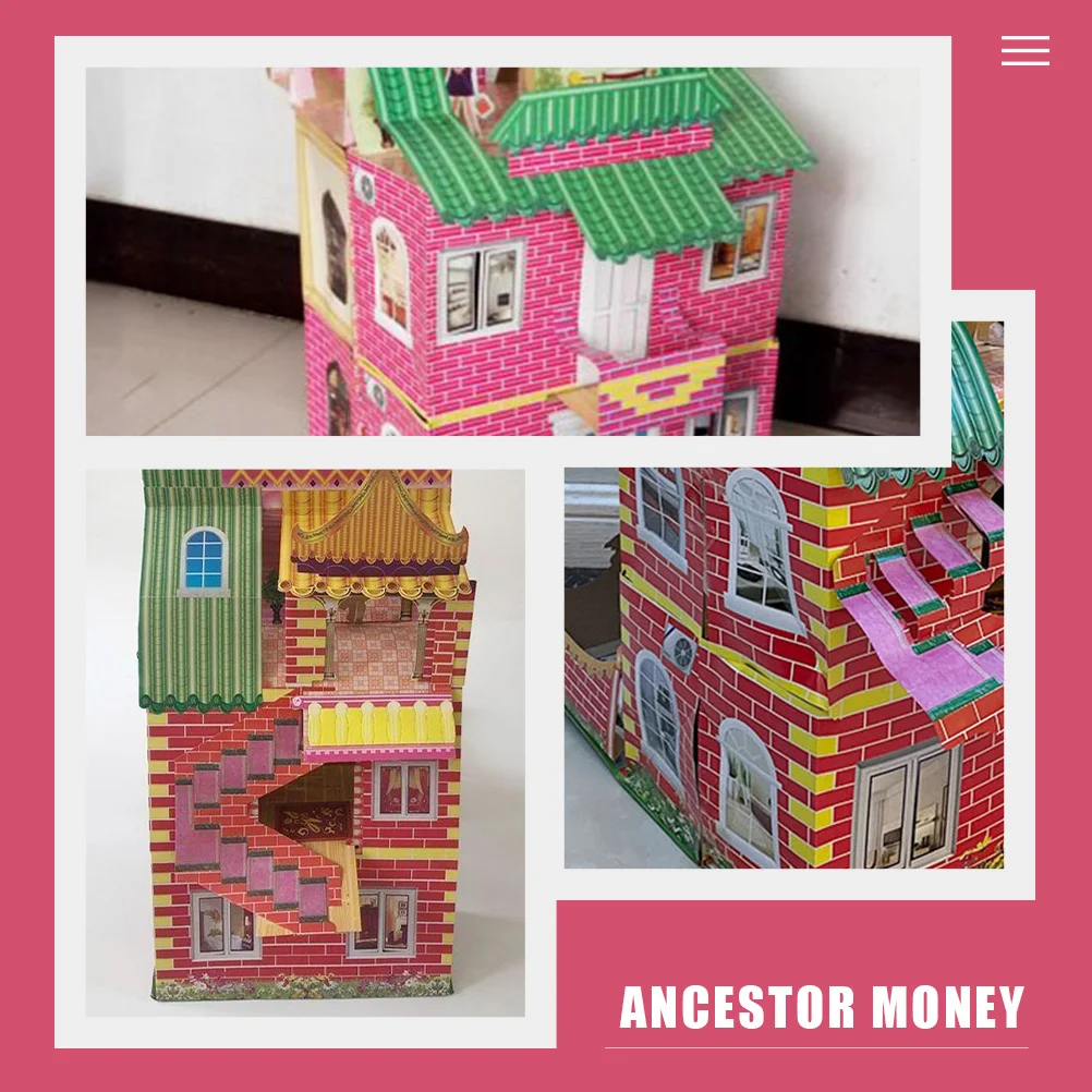 Небесные банкноты жертвенная бумага вилла Billetes De100 Dolares Falsos Reales