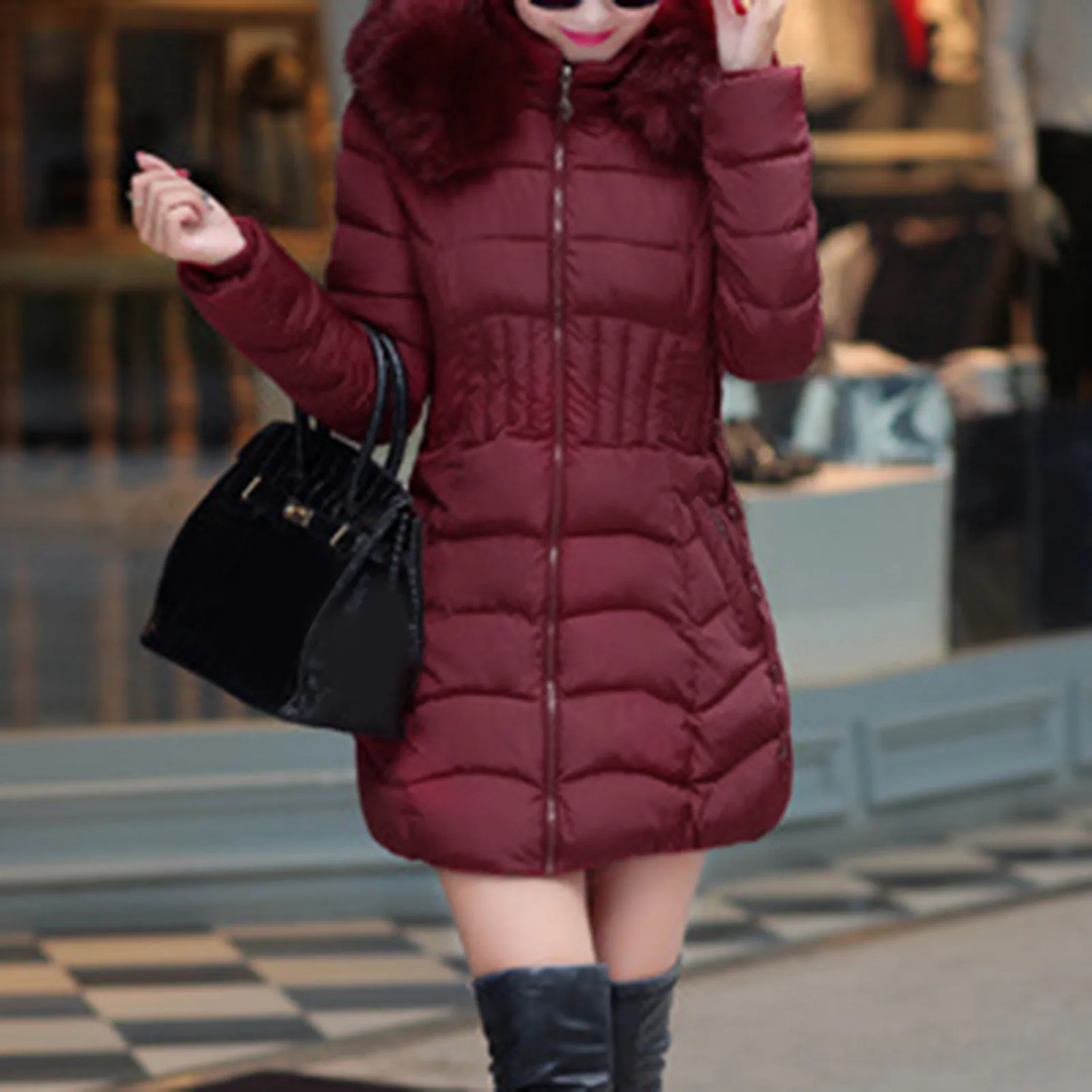 

Womens Winter Coat Jackets Warm Outwear Solid Long Sleeve Leopard Jackets for Women Womens Fall Jackets And Coats Dank Jackets