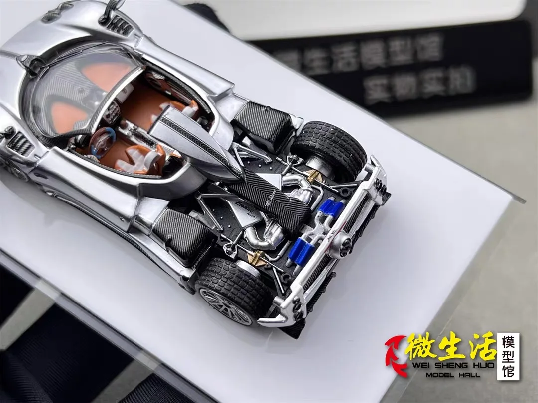 Фото HKM Премиум 1/64 Zonda 760, игрушки, модель автомобиля, классика, ностальгия, подарки для взрослых, сувенир, статический дисплей №1