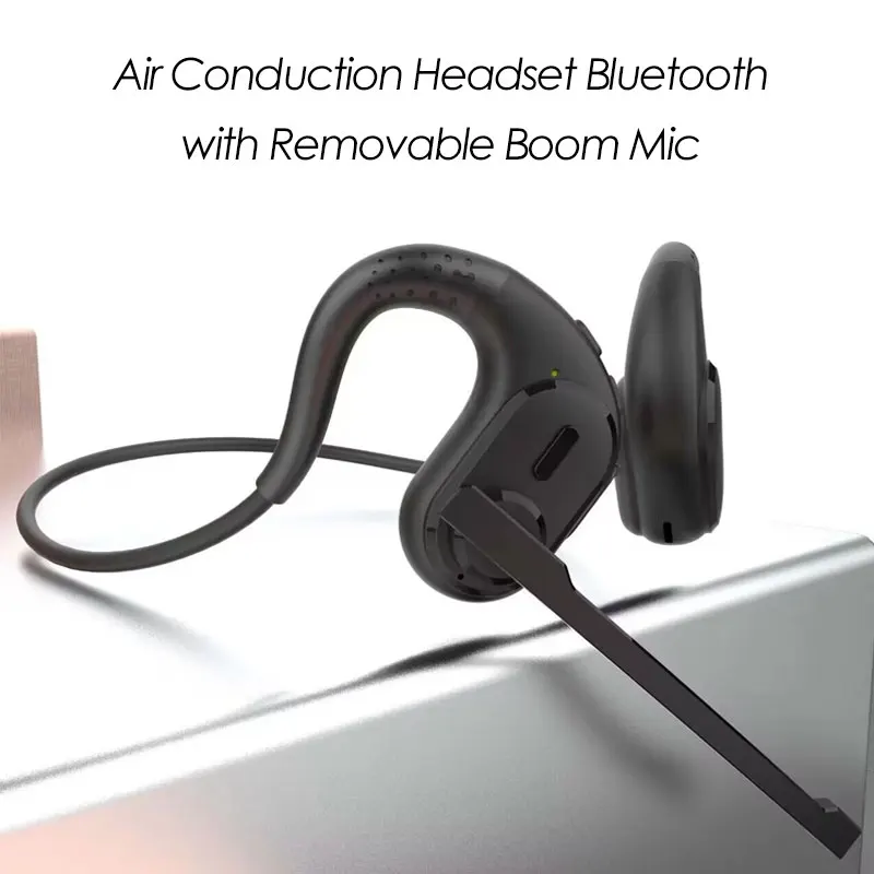 

Bluetooth-гарнитура с костной проводимостью, со съемным шумоподавлением
