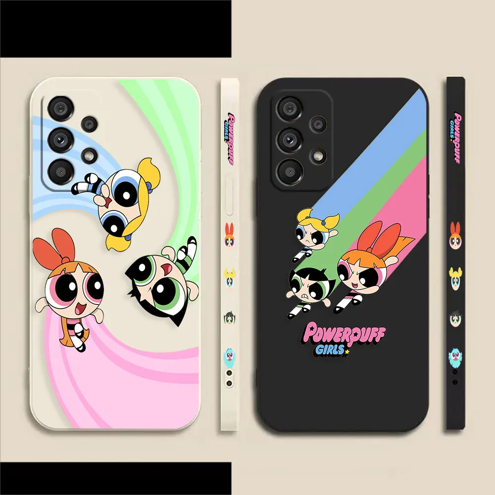 

Anime T-The P-Powerpuff G-Girls Case For Samsung A91 A73 A72 A71 A53 A52 A51 A42 A33 A32 A31 A23 A22 A21S A13 AO3S 4G 5G Case
