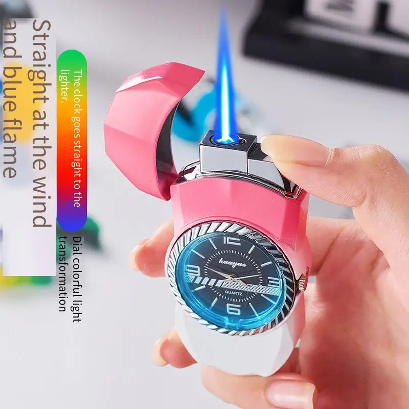

Multifunctional quartz watch Lighter sports car design Cigar Lighter personalized appearance Cigarettes Pocket Lighters Men Gift