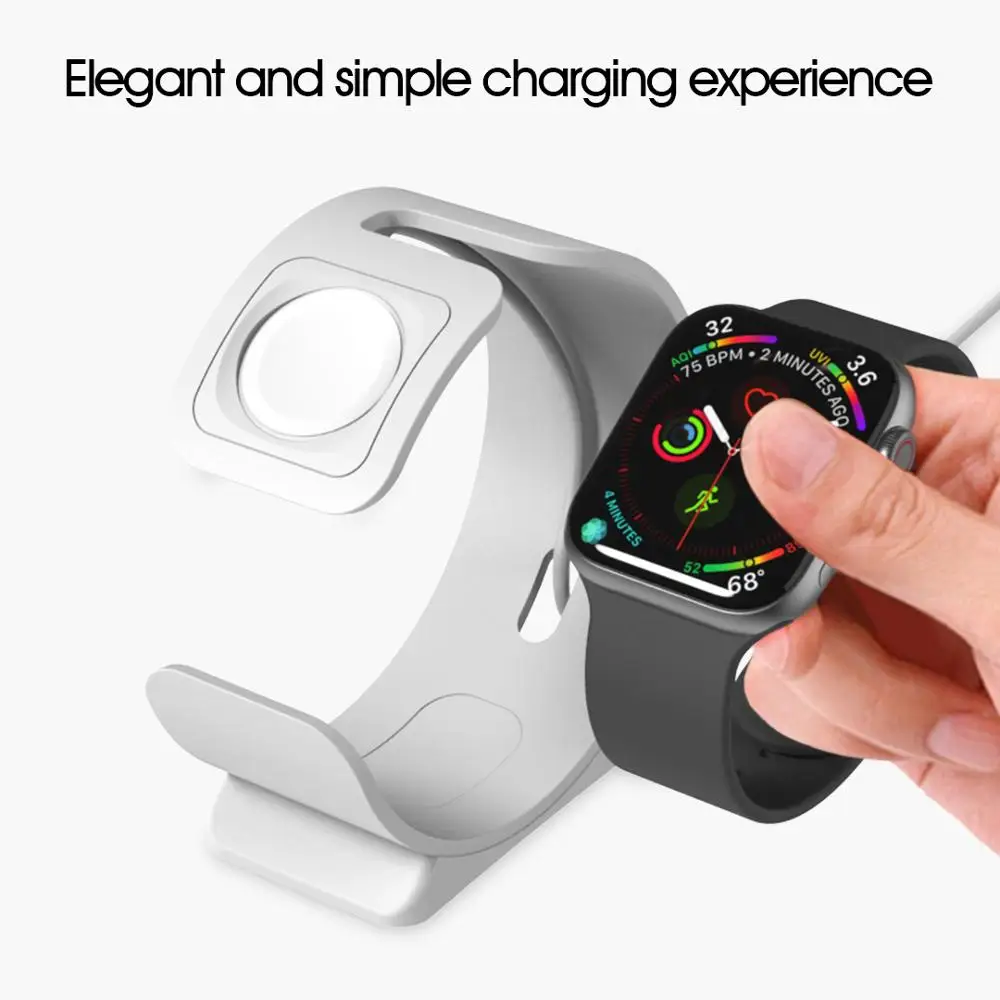Charger Dock Station Stand For Apple Watch Serie Ultra 8 7 SE 6 5 4 3 2 1  Charging Smart Watch Bracket Holder Watch Band Mount
