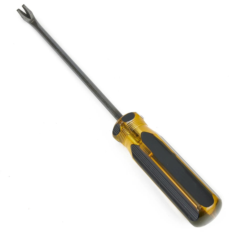 

2 Pcs Staple Lifter Tack Nail Pin Studs Remover Puller Pry Bar Tool 22cm Handle For Renovation Repairing Hand Manual Tools