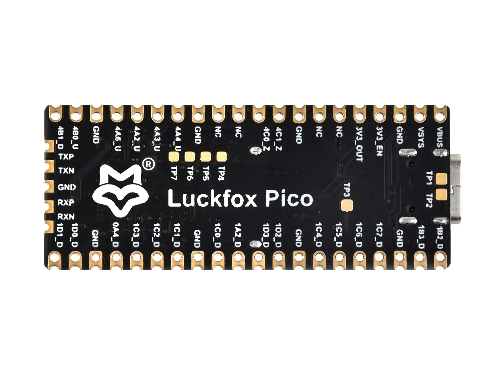 Фото LuckFox Pico / Pico Plus RV1103 Linux Микро-плата разработки, включает процессоры A-RM Cortex-A7/RISC-V MCU/NPU/ISP №5