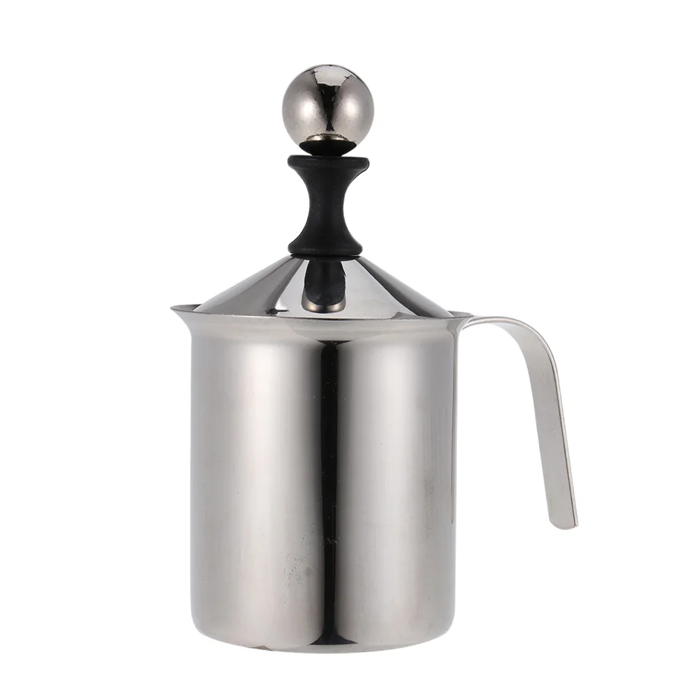 

800 куб. См пенообразователь из нержавеющей стали ручной дозатор для кофе капучино дозатор посуда для кофе