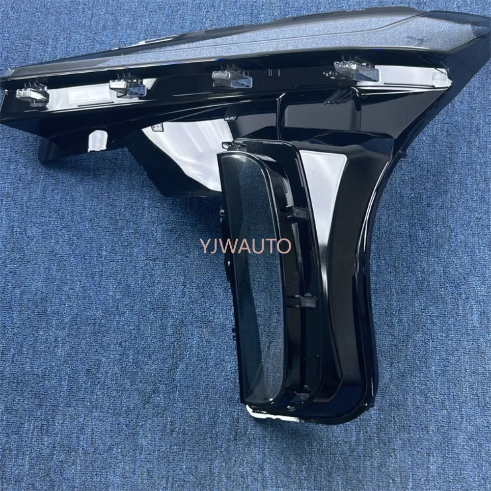 Фото Для MG S9 EV Rising Auto R7 2022 2023 2024: Защитная крышка фары, стекло фары, замена линзы, передний плафон, корпус фары, маска фары, автомобильный кожух №4