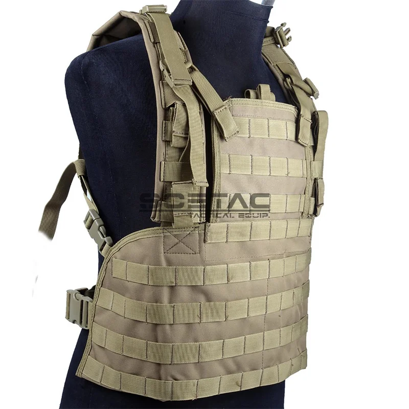 

SOETAC RRV Simple Tactical Vest CS Molle Police Combat Vests Military Adjustable Paintball Army Armor Hunting Airsoft Waistcoats