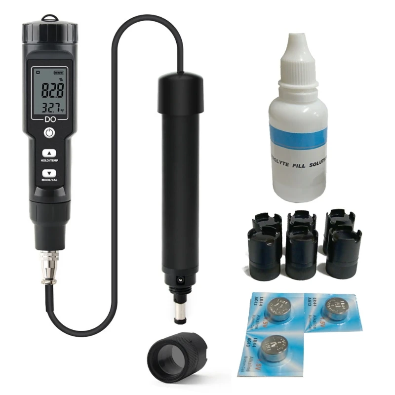 L1EE DO9100/DO9100B  Pen Dissolved Oxygen Meter  Dissolved Oxygen Analyzer Oxygen Detector for Aquarium Fish for Tank