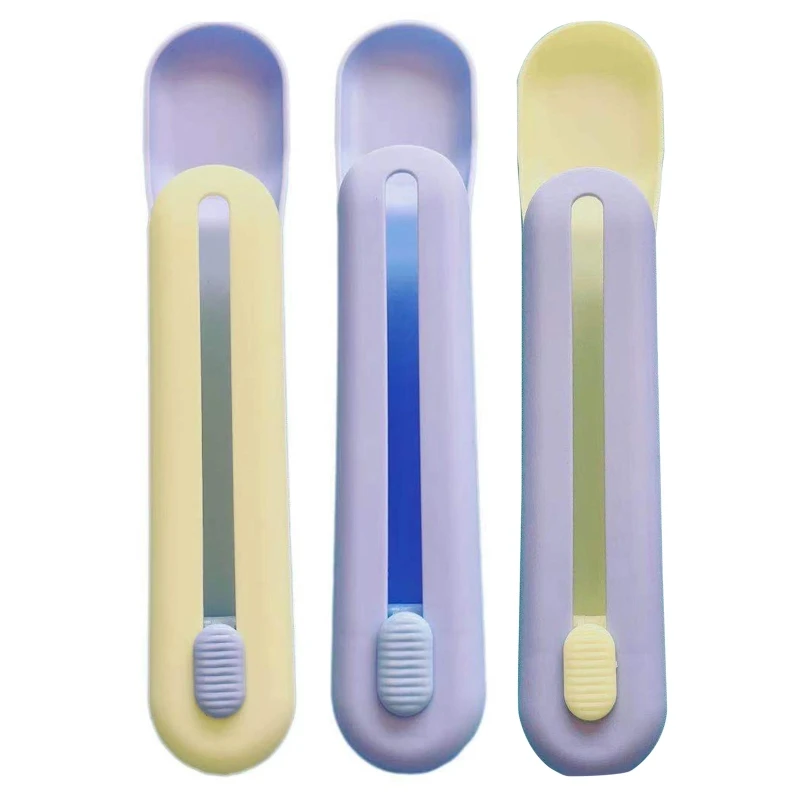 

Y9RE Wet Treats Dispense Spoon Feeding Lickable Wet Treats Daily Artifacts Treat Squeeze Spoon Feeding Supplies