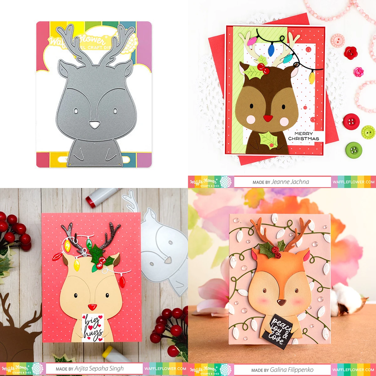 

2023 July New Be a Reindeer Metal Cutting Dies For DIY Craft Making Paper Greeting Card Scrapbooking