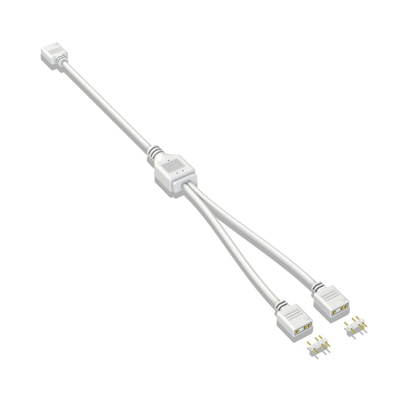 

5-в 3-контактный Удлинительный кабель для компьютера, кабель для подключения материнской платы, удлинитель ARGB Splitter