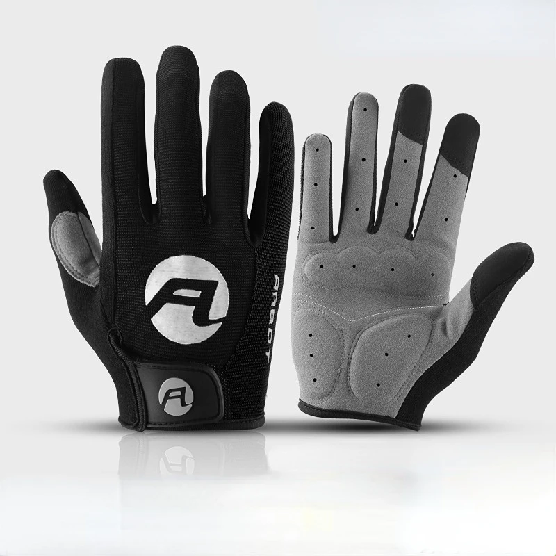 

Cycling Gloves Men Full Finger Touch Screen Bike Anti-Silp Mitten Shockproof Breathable Outdoor MTB Bicycle Riding Equipment