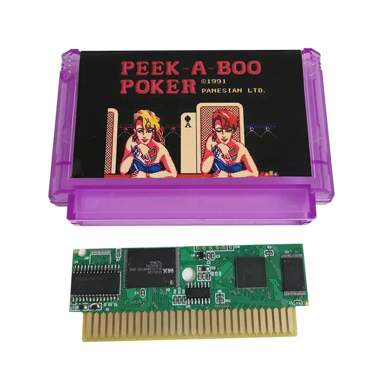 

Игровой картридж Peek-A-Boo для 8-битной игровой консоли, 60 контактов