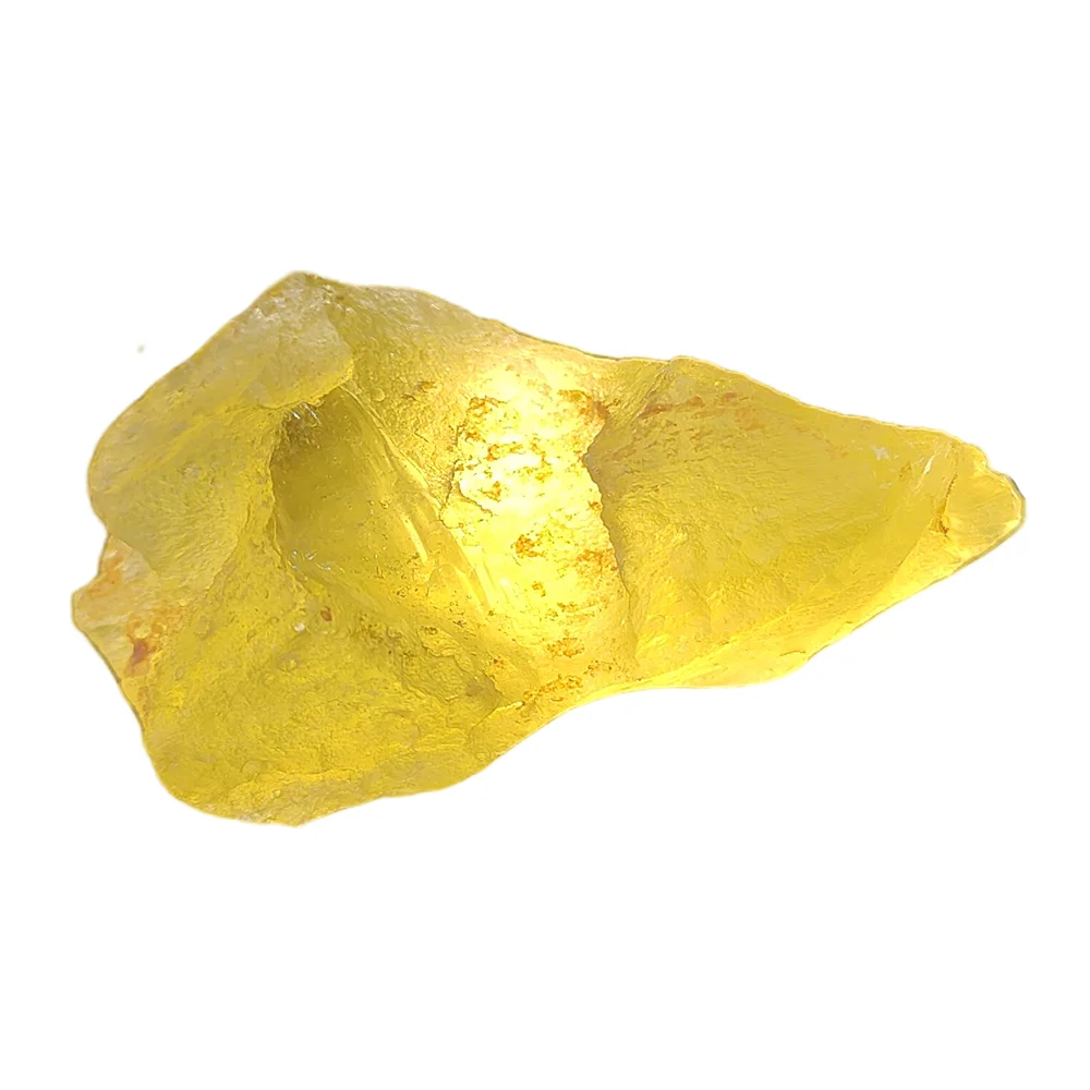 

73.6gA-grade Libyan Desert Glass - Certified Genuine Meteorite Mineral Crystal - TE04