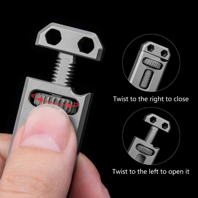 Многофункциональный открытый титановый лом гаечный ключ открывалка для бутылок