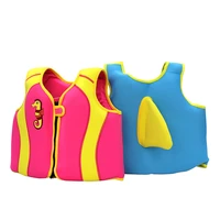 2022 new children baby cartoon buoyancy vest neoprene foam floating swimming life jacket beach swimming pool safety life jacket