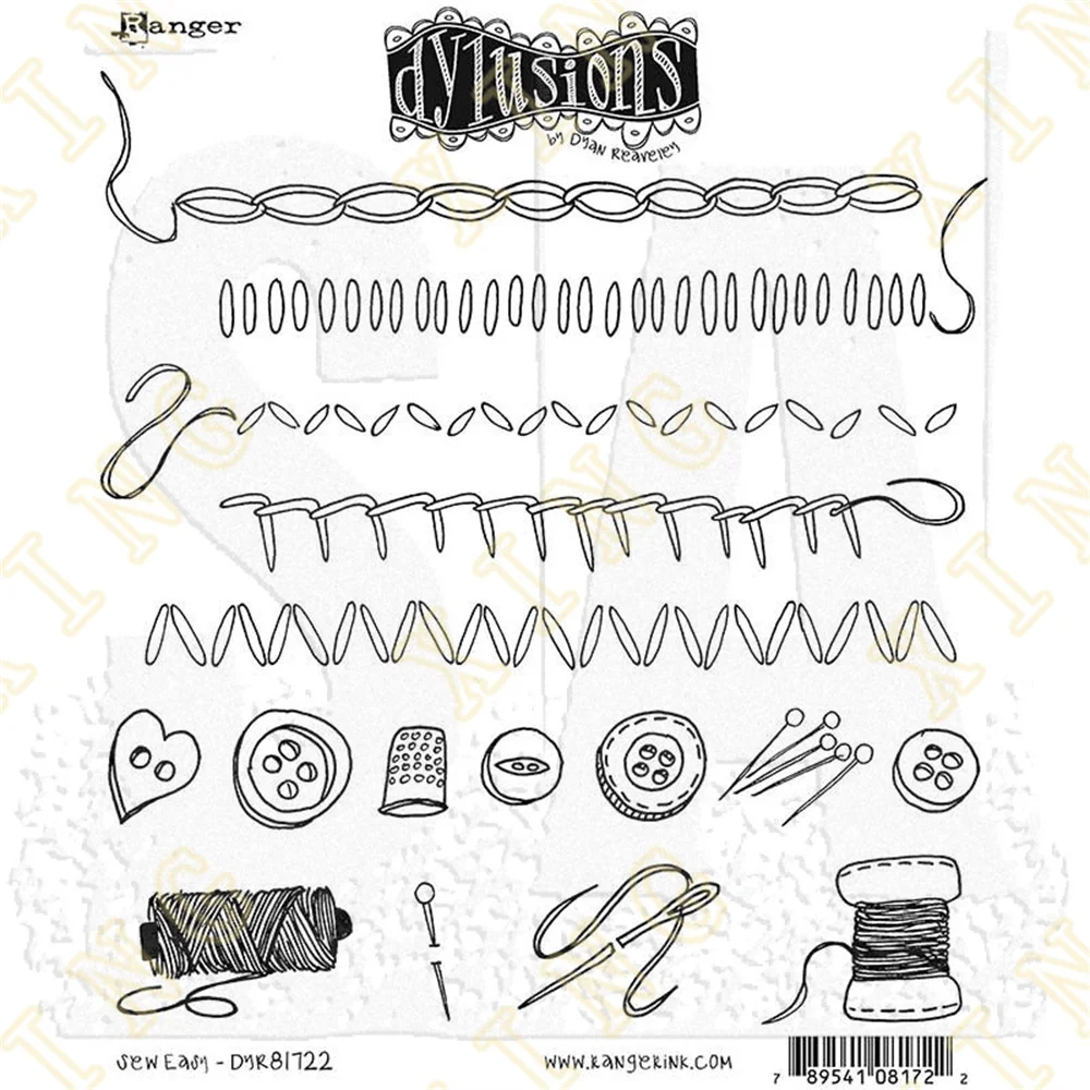 

Clear Silicone Stamps Scrapbook Diary Decoration Embossing Template Diy Greeting Card Handmade 2022 New Arrival Sew Easy