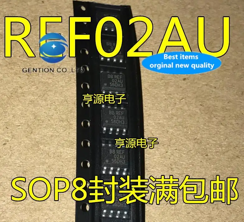 

10pcs 100% orginal new in stock REF02 REF02AU 02AU SOP8 reference voltage source chip