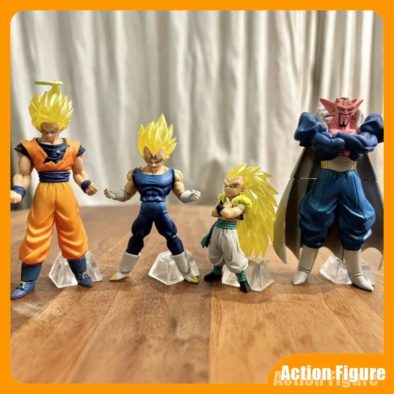 Фото Оригинальная игрушка-гашапон Bandai: высококачественная фигурка Dragon Ball 04 Majin Buu Saga, капсульная игрушка, украшение, модель аниме-фигурки, подарки №3