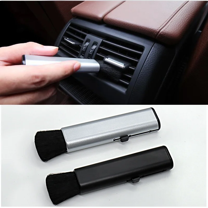 

1 Pcs Car Conditioning Air Outlet Brush Auto Wash Accessories Car Dashboard Cleaning Tool Car Detailing Kit Vehicle Interior