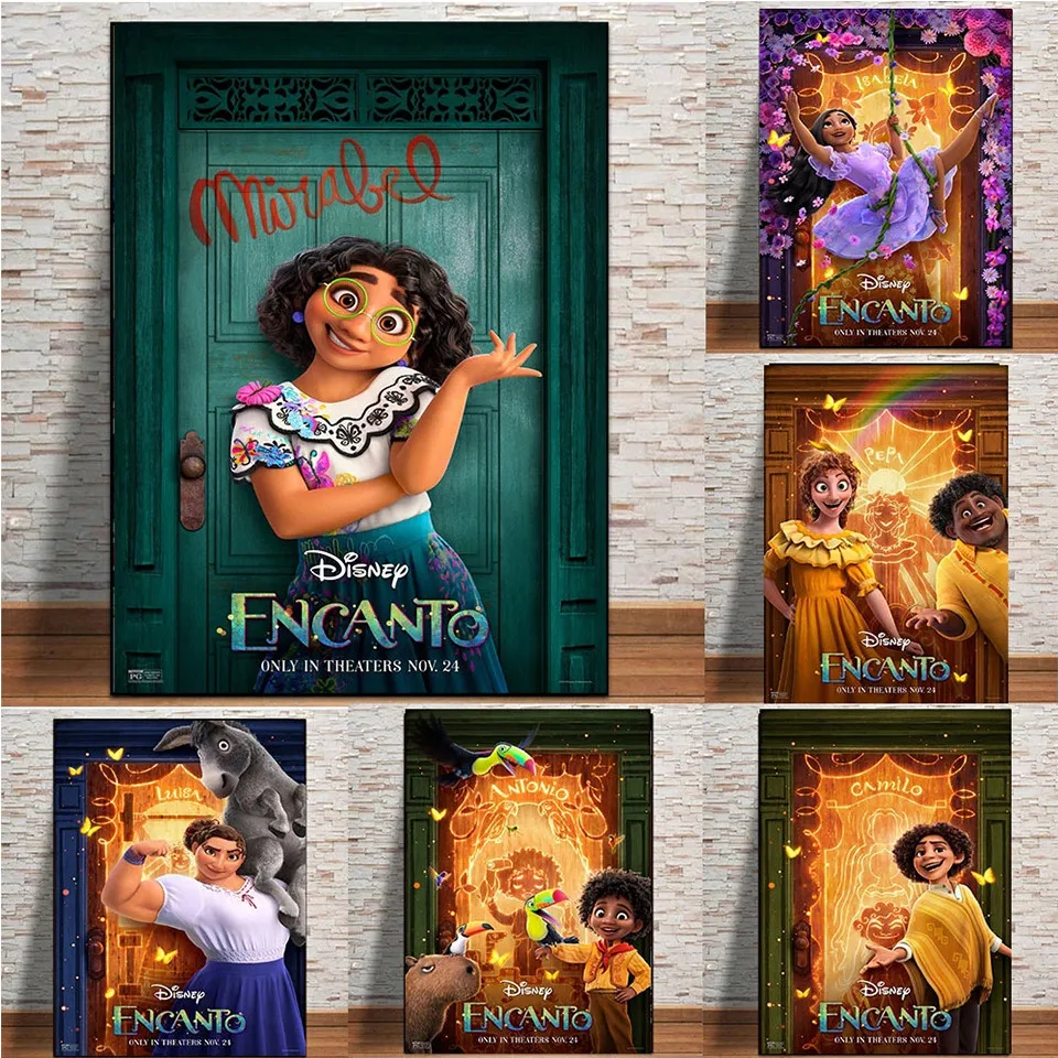 Disney Animation Encanto Diy diamond Painting kits 5d full drill mosaic cartoon diamond embroidery stitch gift home decor
