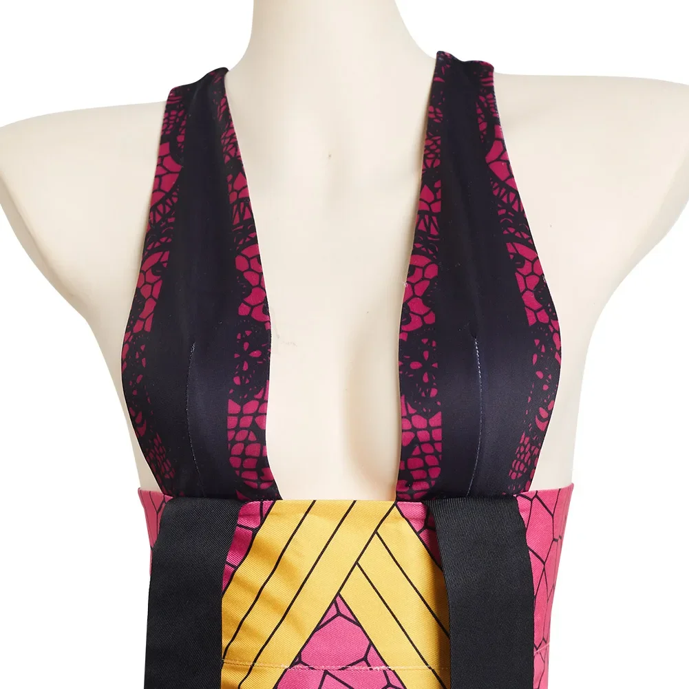 Ролевая игра Kimetsu No Yaiba костюм даки для косплея наряды взрослых женщин и девочек