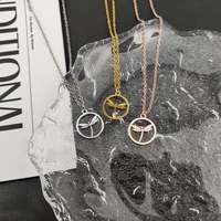women necklace animal pattern pendant stainless steel choker personalised boxcross chains jewelry valentines day gift wholesale