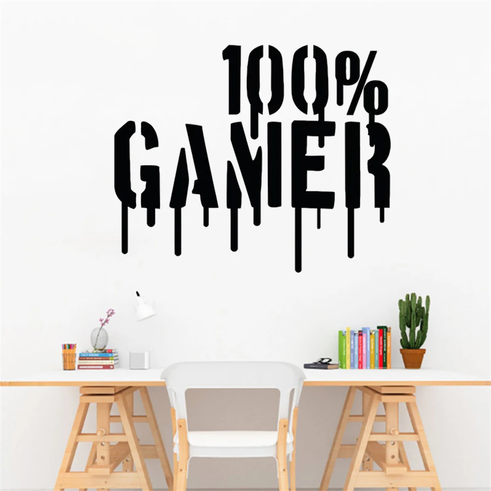 

Настенные виниловые наклейки с контроллером Eat Sleep Game, видеонаклейки для детей, мальчиков, спальни, домашний декор, фрески, съемные обои HJ2189