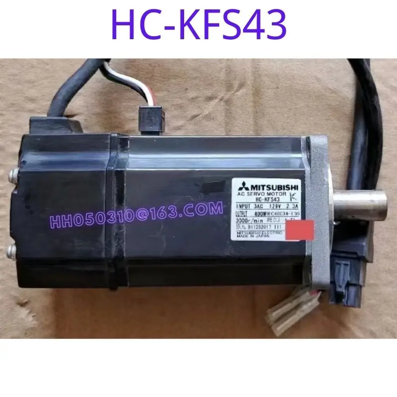 

Б/у Серводвигатель Φ 400W, функция протестирована в целости и сохранности