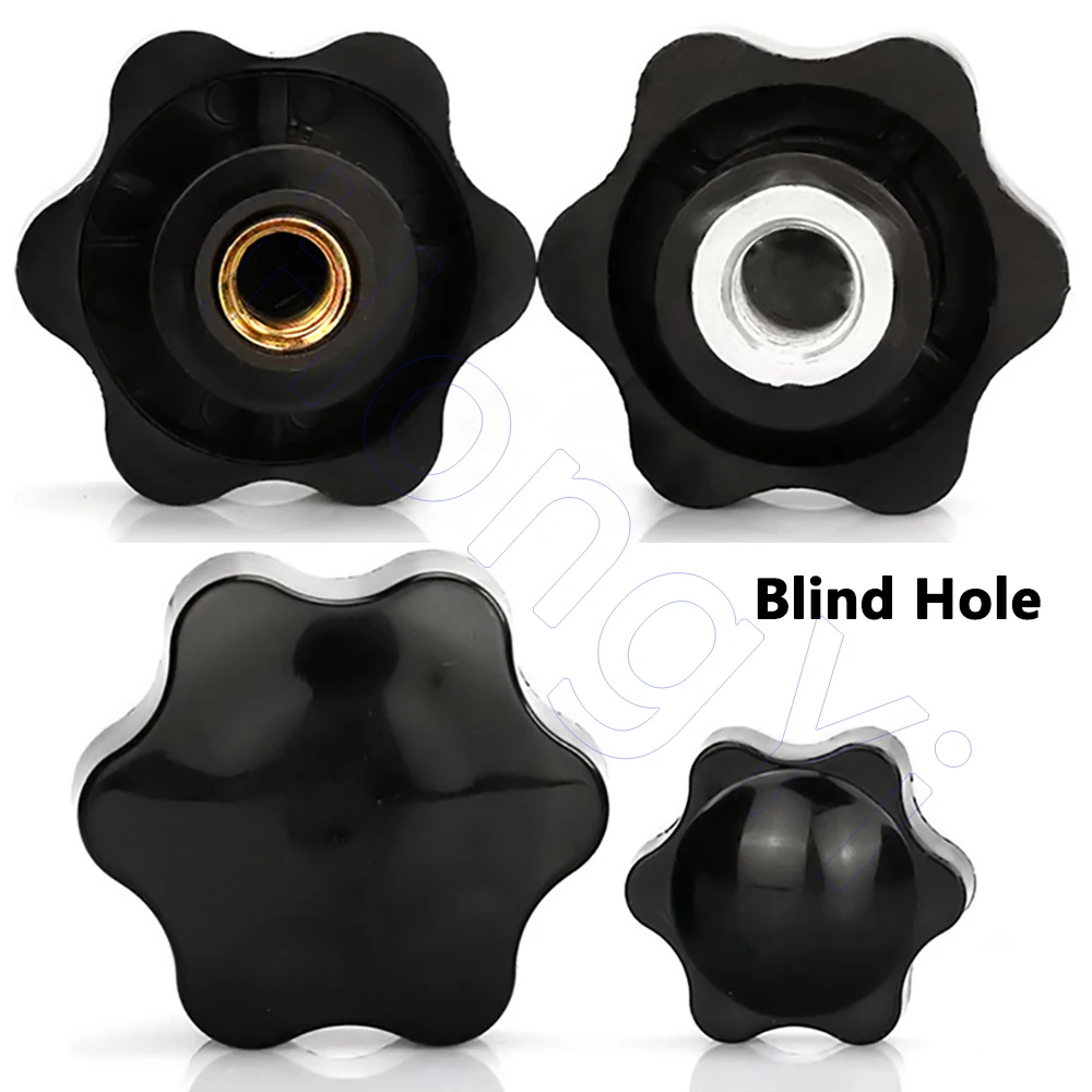 M4 M5 M6 M8 M10 M12 1/4 &quotсливовые ручные затягивающие гайки 6 звезд с потайным/сквозным