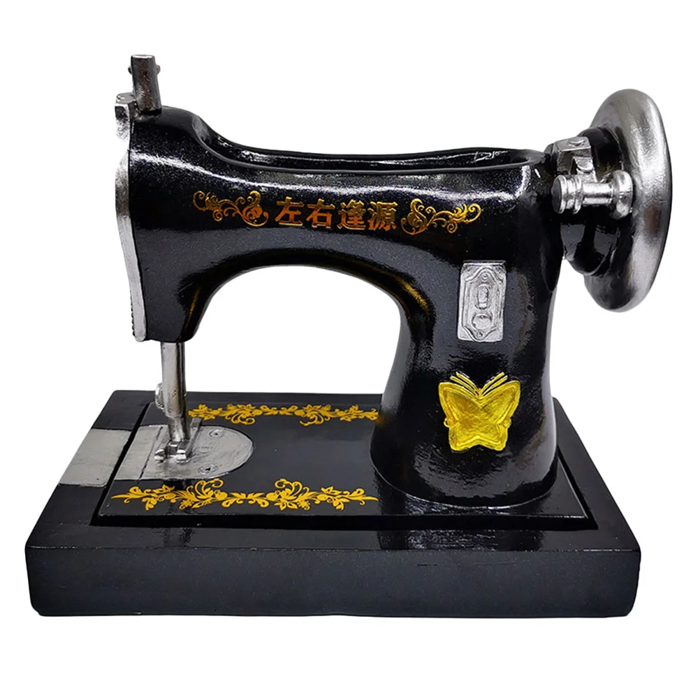 

Pot Planterflower Resinair Container Statue Bowl Machine Sewing Pots Decorative Succulent Desktop Mini Figurinebonsaigarden