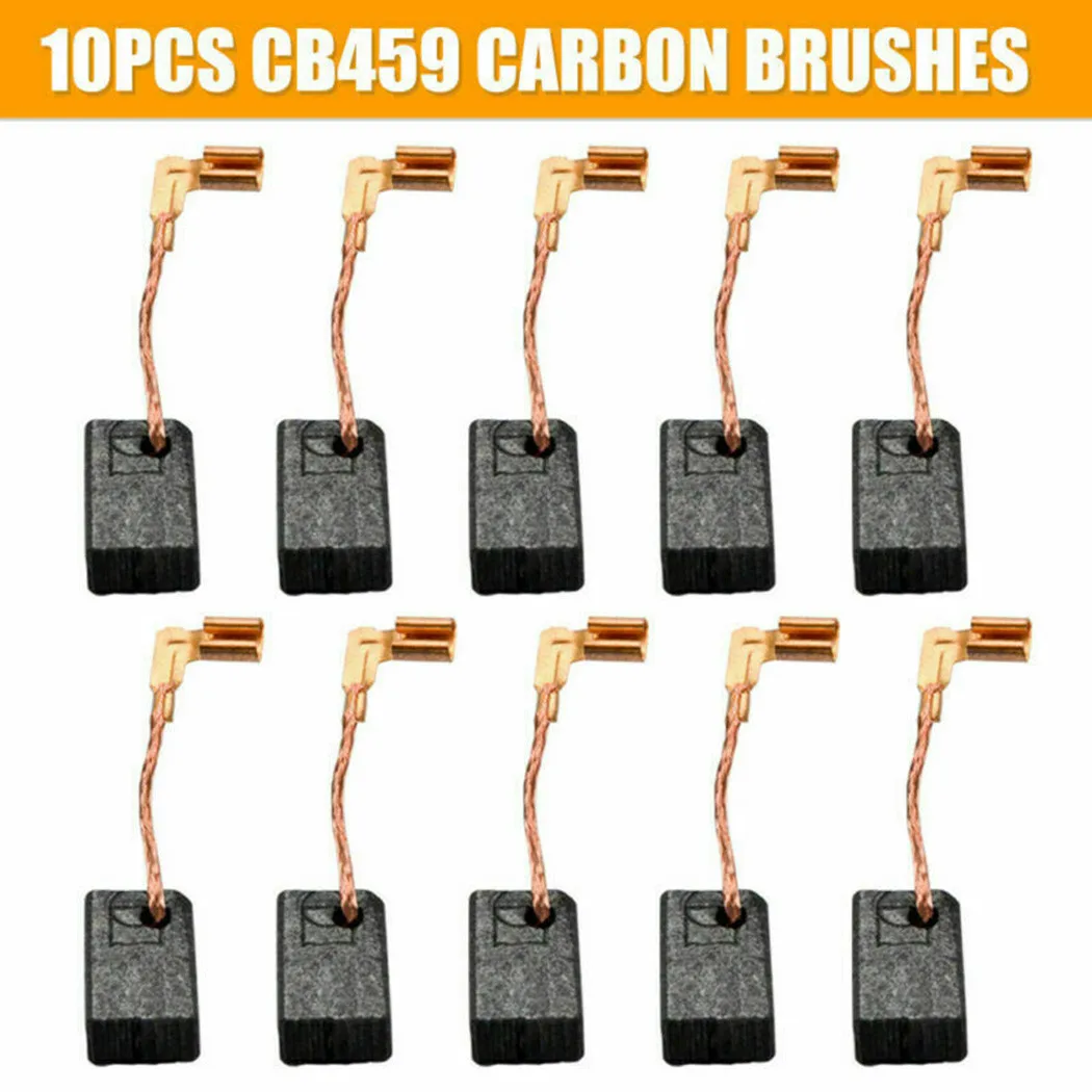 

10pcs Carbon Brushes For Angle Grinder GV5000 4301SV 6510B-2 8410B 9035 9504BH 6510 CB325 / 459/303/419/203 Replacement