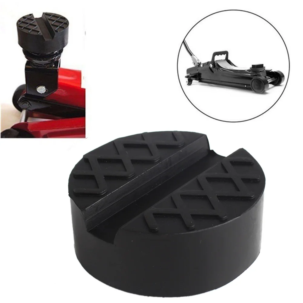 

Floor Slotted Car Jack Rubber Pad Frame Protector Adapter Jacking Tool Pinch Weld Side Lifting Disk For Lexus Subaru Fiat Volvo