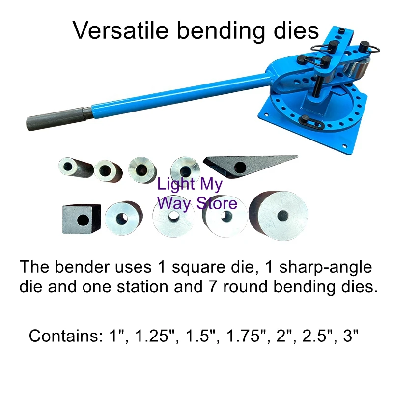 YP-9 компактный промышленный трубогибочный станок портативный ручной гибочный