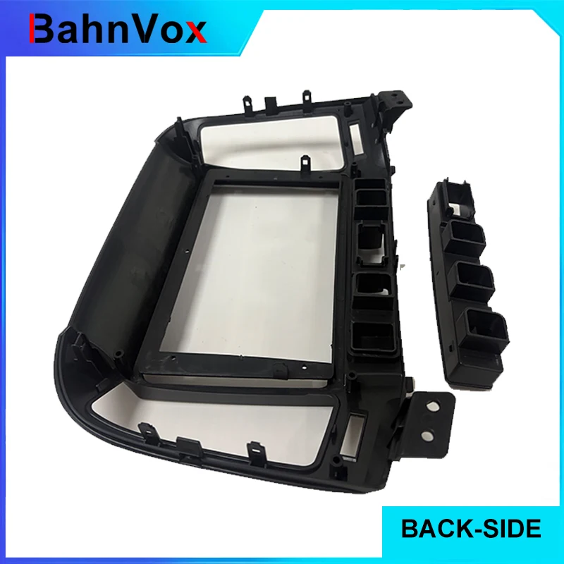 Фото 9-дюймовая рамка для автомобильной магнитолы Android для Hyundai Santa Fe 2006-2012, 2DIN, GPS, панель-адаптер, проводной адаптер, кабельный комплект. №3