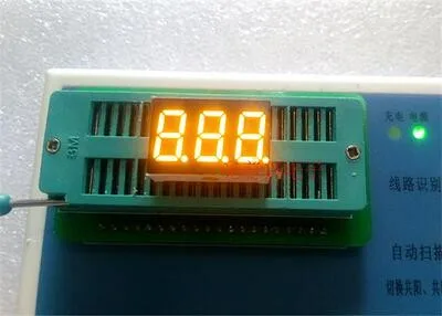 

10 шт., 0,36 дюйма, 11 контактов, 3631BY 3631AY, 3-значные биты, 7-сегментные желтые зеркальные цифровые дисплеи, цифровой дигитайзер