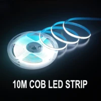 10m cob led dimmable strip lights 480ledsm dc24v high density flexible led tape lamp 3000k 4000k 6000k for room kitchen decor