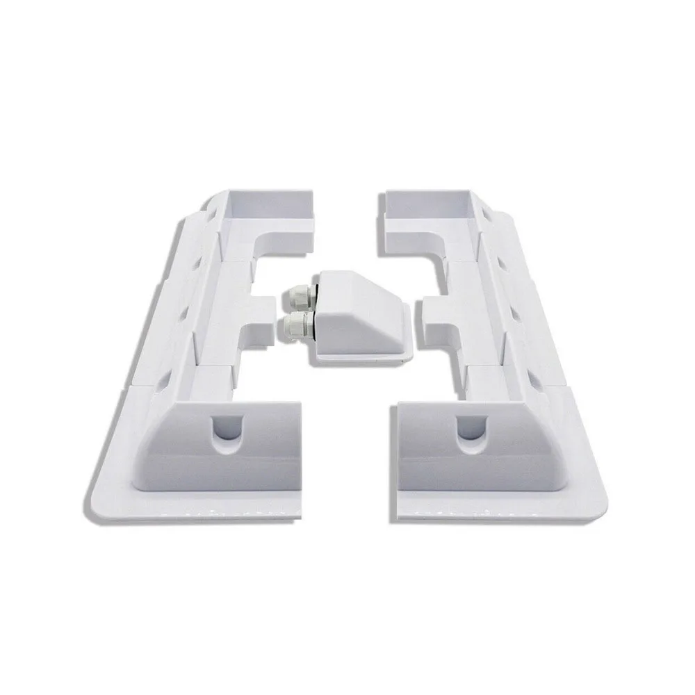 

Solar panel ABS plastic photovoltaic bracket 7-piece set Yacht, RV photovoltaic panel bracket solar waterproof junction box